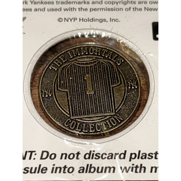 Billy Martin The Immortal’s 2005 Medallion Baseball Hall of Fame Yankees Coin - Picture 5 of 7